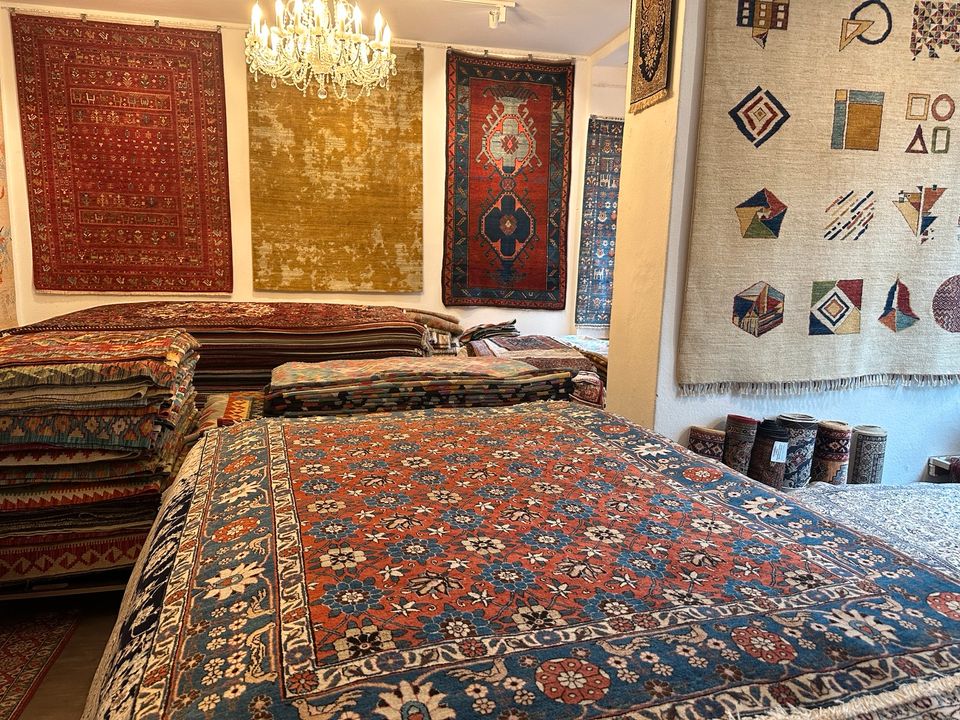 Kelim 192x147 Kilim handgewebt Orientteppich Afghanische rug in Berlin
