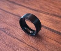 Titanium Unisex Ring, matt Schwarz, 57 mm Umfang, (18,1 mm DM) Hessen - Waldeck Vorschau