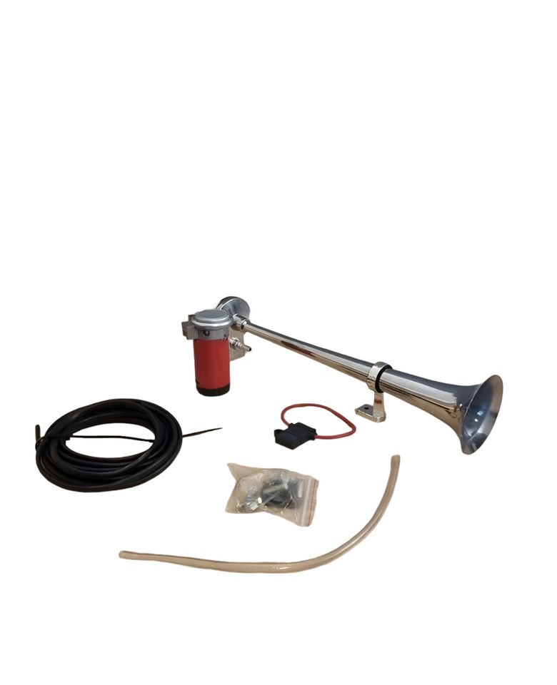Drucklufthorn mit Kompressor 150db LKW Hupe Air Horn Druckluft