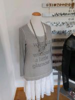 Tunika Shirt ☆Tredy☆ 40 Lagenlook Spitze Grau Niedersachsen - Holle Vorschau
