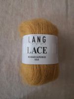 Wollrest Lace Mohair Superkid Silk Lang Yarns senfgelb Berlin - Charlottenburg Vorschau