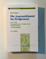 Knöringer Die Assessorklausur im Zivilprozess 18. Auflage München - Bogenhausen Vorschau