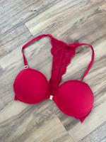 H&M bh push up mit spitze zum vorn schließen rot 70A Bayern - Cadolzburg Vorschau