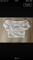 Bluse Crop Top Schwarz mit Schnürung Pamela Reif x Na-kd Nordrhein-Westfalen - Reichshof Vorschau