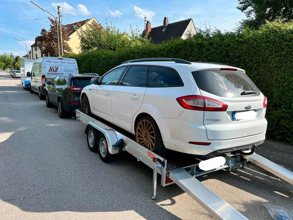 Anssems AMT2000 Trailer Autotransporter 335kg mieten ausleihen in München