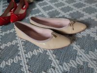 Pretty Ballerinas in beige, Material : Leder / Lack, Gr 38 München - Untergiesing-Harlaching Vorschau