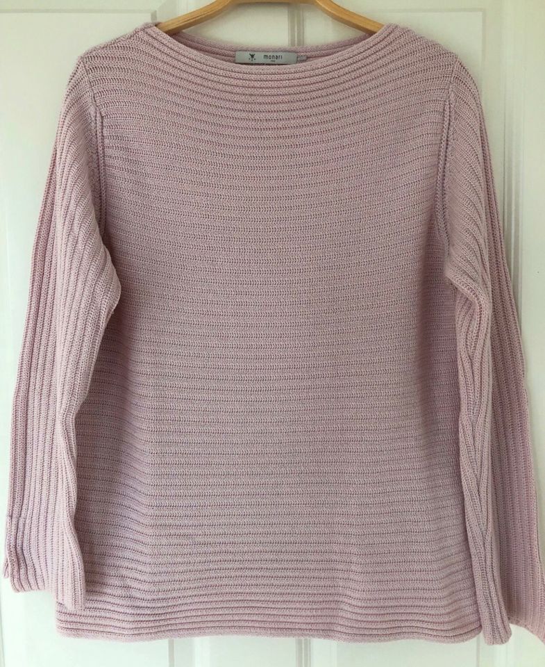 Schöner Monari Pullover Pulli Rosé 40 Top Opus Oui in Stedesand 