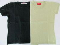 Strickshirt schwarz grün Gr. 38 Damen Kurzarm Shirt Oberteil Pull Nordrhein-Westfalen - Beverungen Vorschau