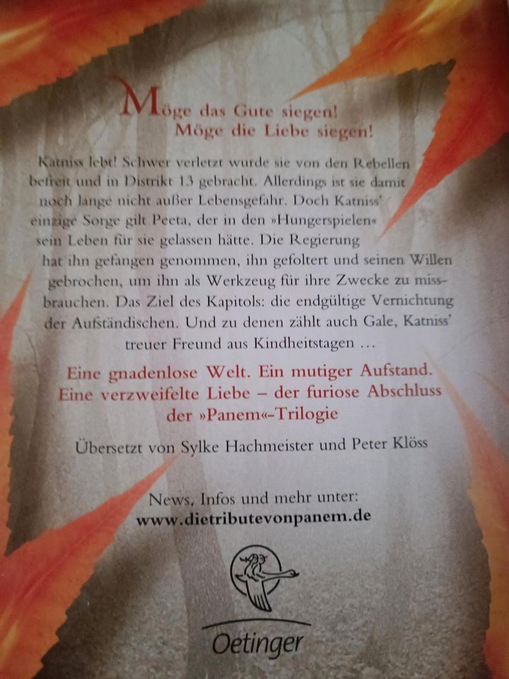 Die Tribute von Panem Band 1-3 + Das Lieg von Vogel und Schlange in Bad Saulgau