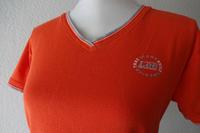 "Lee" T-Shirt / Trikot, orange, 100% Baumwolle, V-Ausschnitt Hessen - Wanfried Vorschau