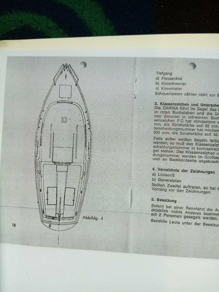 segelboot carina kimmkieler für bastel segelboot brjekt 2023 in Riegel