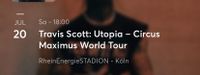 4x Travis Scott Köln Konzert | Stehplatz Innenraum | 20.7.2024 Wuppertal - Vohwinkel Vorschau