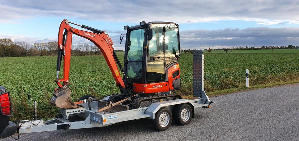 Vermietung Kubota KX019-4 in Dresden