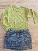 Rock und Langarmshirt Gr. 92 Benetton Bayern - Mantel Vorschau