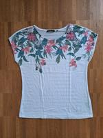 ☆ ZERO ☆ T-Shirt Gr. 38 Weiß Blume Leicht transparent Hessen - Wiesbaden Vorschau