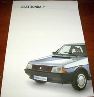 Prospekt 1985/1986 SEAT RONDA P / GL / GLX 1.2 / 1.5 - Portofrei! Nordrhein-Westfalen - Moers Vorschau