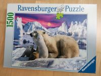 Ravensburger Puzzle mit 1500 Teilen von  einer Eisbärenfamilie Bayern - Vaterstetten Vorschau