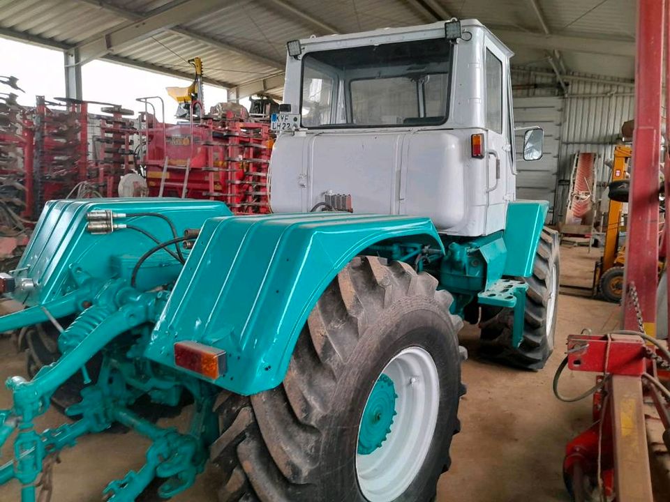 Traktor T150k  Schlepper, kein K700 Fortschritt , Oldtimer in Helbedündorf