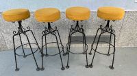 4 Stück  Mid Century Barhocker  Schmiedeeisen Nürnberg (Mittelfr) - Südstadt Vorschau