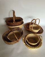 9x Weidenkorb Vintage Deko Rattan Korb Geschenkkorb braun 1A Baden-Württemberg - Möckmühl Vorschau