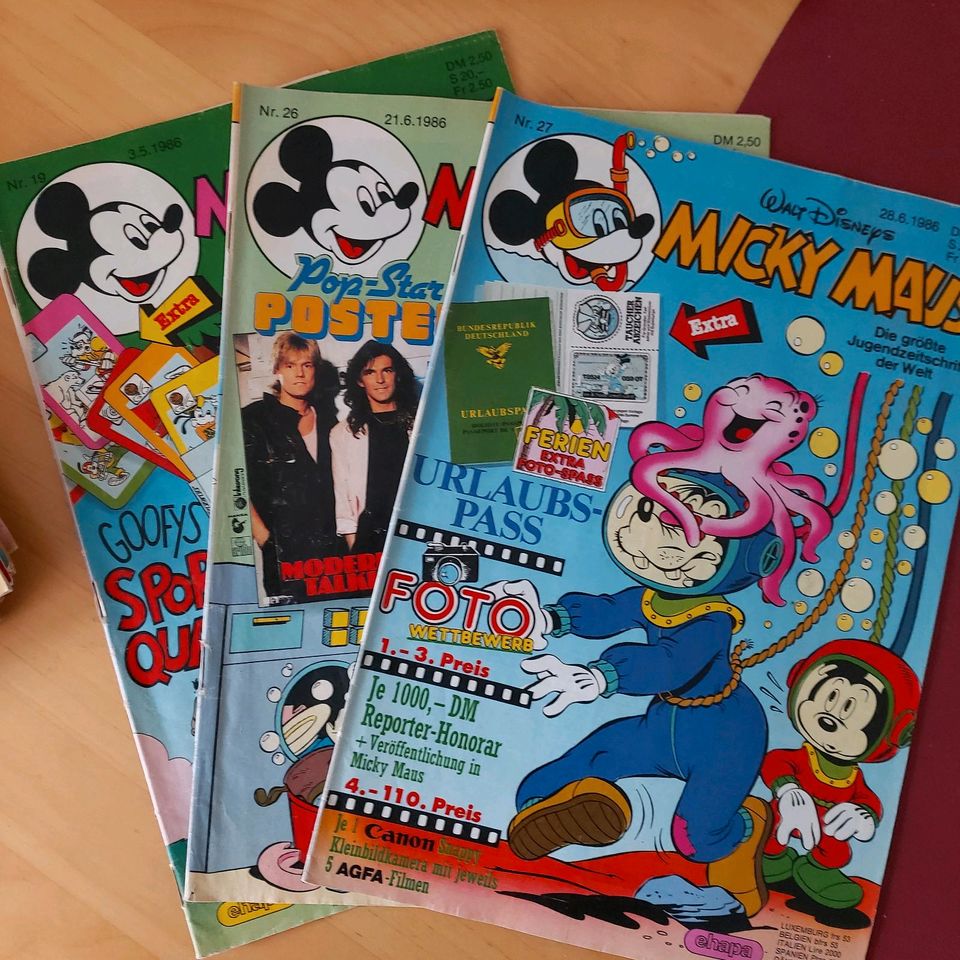 Micky Maus Hefte, Walt Disney, Comics in Osnabrück