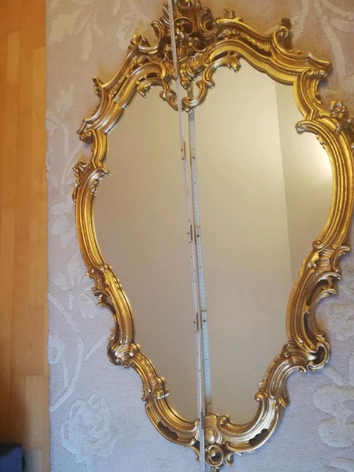 Spiegel Flabeg Barock antik gold in Steinach Baden