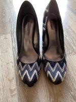 Graceland Schuhe Pumps High Heels blau Missoni Stil Gr. 41 Saarland - Wallerfangen Vorschau