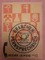 Branchen-Fernsprechbuch des Bezirkes Leipzig 1970 Leipzig - Altlindenau Vorschau