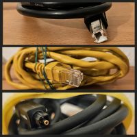 versch. Kabel // optisches Audio / Drucker USB A - B / LAN Kabel Baden-Württemberg - Waiblingen Vorschau