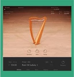 Native Instruments Irish Harp Harfe plucked Plugin in Aue