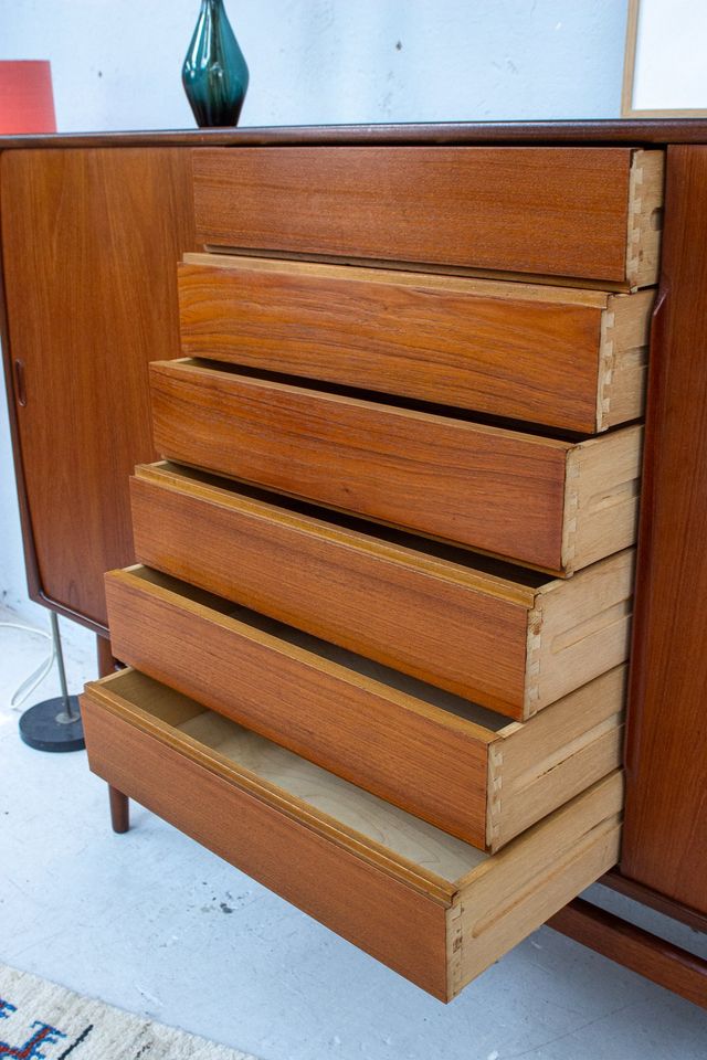 Highboard Sideboard Kommode Danish Teak Vintage in Köln