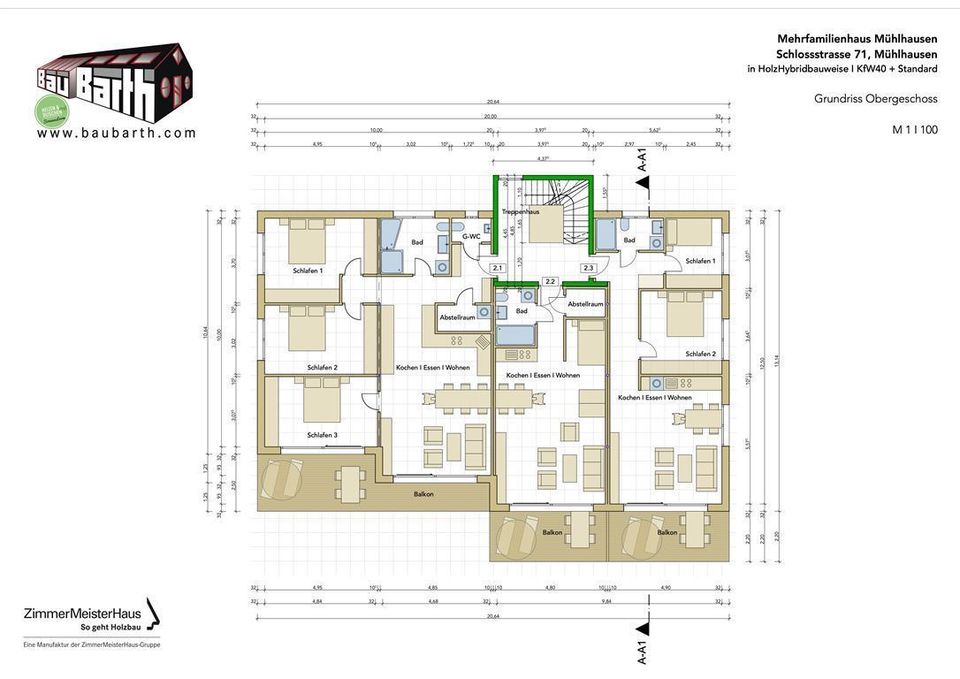 ERSTBEZUG I Niedrigste Nebenkosten I Wohnung 1.1: Lichtdurchflutete, wohngesunde 5 Zimmerwohnung in Singen-Mühlhausen in Mühlhausen-Ehingen