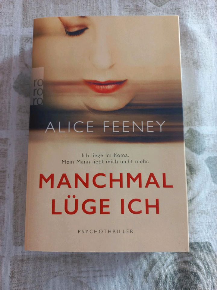 "Manchmal lüge ich", Alice Feeney in Schornsheim