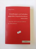 Einstellungen u Verhalten ggü. körperbehinderten Menschen A Fries Sachsen - Zschorlau Vorschau