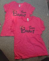 Tshirts JGA Team Braut pink Disney Gr. S oder M Hessen - Ahnatal Vorschau