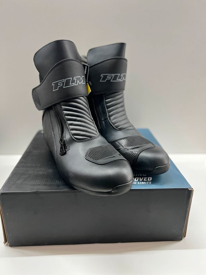 FLM Motorradschuhe, Motorradstiefel kurz Touring Stiefel Gr. 47 in Hof (Saale)