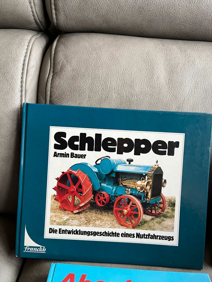 4 Bücher Züge Eisenbahnen Dampflok Zug Schlepper alt in Marktheidenfeld