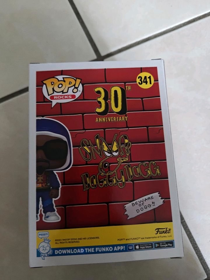 Funko pop 341 Snoop Doggy Dogg 15.000Le in Osthofen