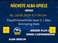 2 Tickets Alba Berlin vs Telekom BasketsBonn 19.05.2024 Pankow - Prenzlauer Berg Vorschau