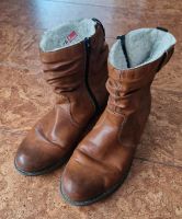 Rieker Stiefeletten ♡ Warmfutter ♡ camel / braun ♡ Größe 41 ♡ Hessen - Sinntal Vorschau