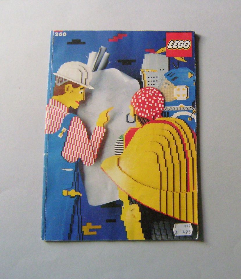 Lego Katalog 1990 - Baubuch 260 viele Anleitungen - mit Stickern in Hamburg