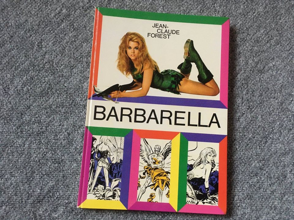 Barbarella Comic Jean-Claude Forest mit Jane Fonda deutsch c 1970 in Osloß