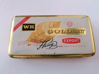 Goldblatt Gold Blatt Tabakdose aus Metall ANTIK Hessen - Weiterstadt Vorschau