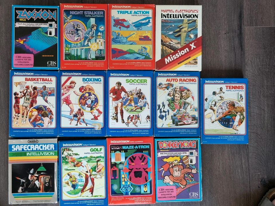 Verkaufe eine Intellivision Spiele Sammlung in Hamm