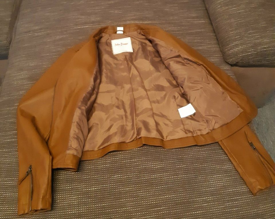 Damen Lederjacke Gr. 40 in Philippsthal (Werra)