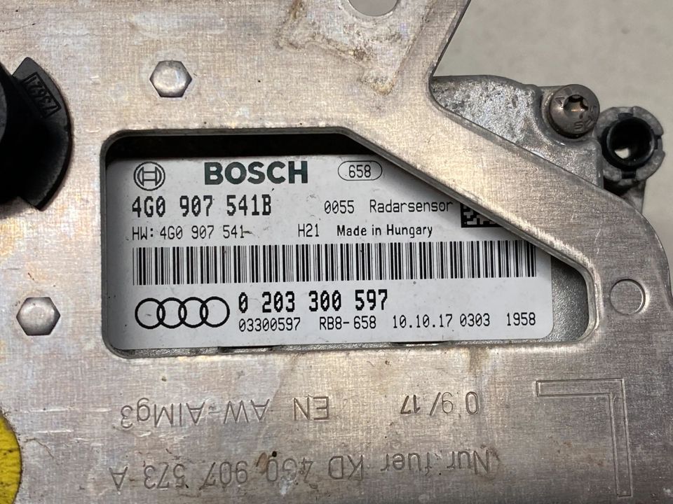 Audi A6 4G Abstandssensor Sensor ACC Vorne 4G0 907 541 B in Hamburg