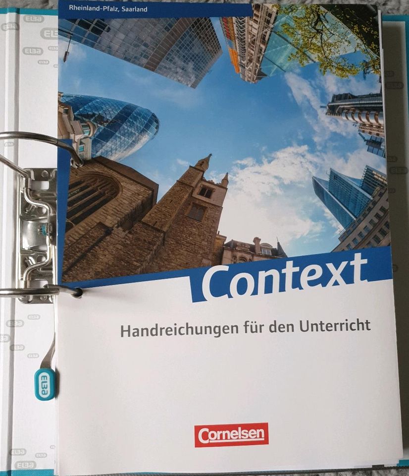 Context Handreichungen für den Unterricht  ISBN 978-3-06-031503-1 in Saarbrücken