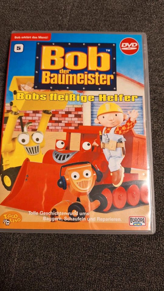 3 DVD Bob der Baumeister TOP Zustand in Niederorschel