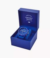 FOSSIL Cobalt Blue Ceramic Watch Limited Edition - NEU,ungetragen Aachen - Aachen-Richterich Vorschau