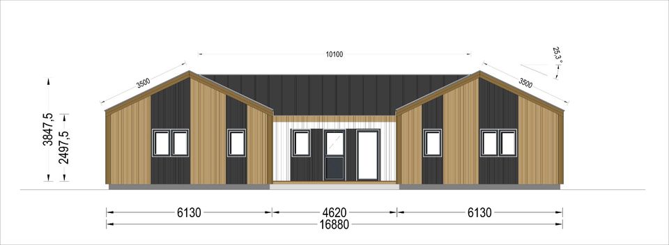 Hochwertiges Holzhaus - geräumig, nachhaltig, familienfreundlich in Kroppen